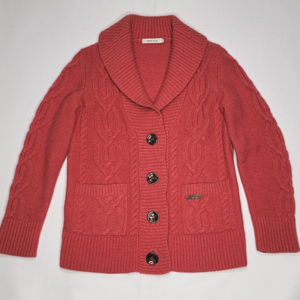 Vintage Bean Pole Ladies Wool Sweater Size Small #392